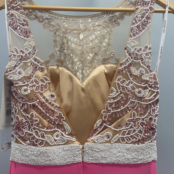 Sherri Hill Evening Gown Style 50396 NWT - Pink Size 6 - Picture 7 of 8